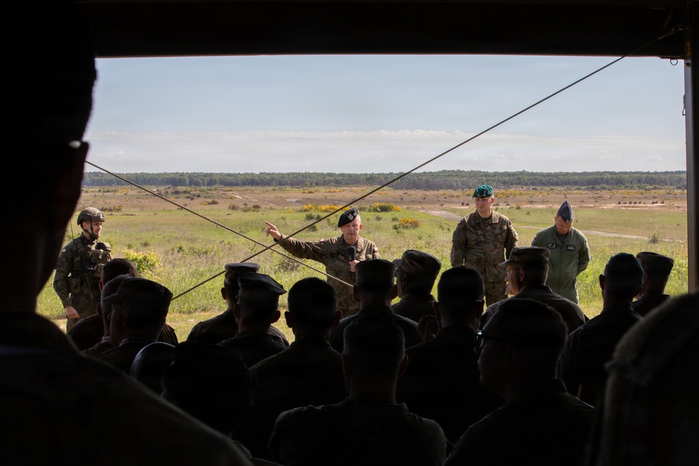 V Corps host 4th Polish Apache Initiative and 8th European HIMAR Initiative