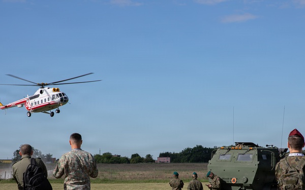 V Corps host 4th Polish Apache Initiative and 8th European HIMAR Initiative