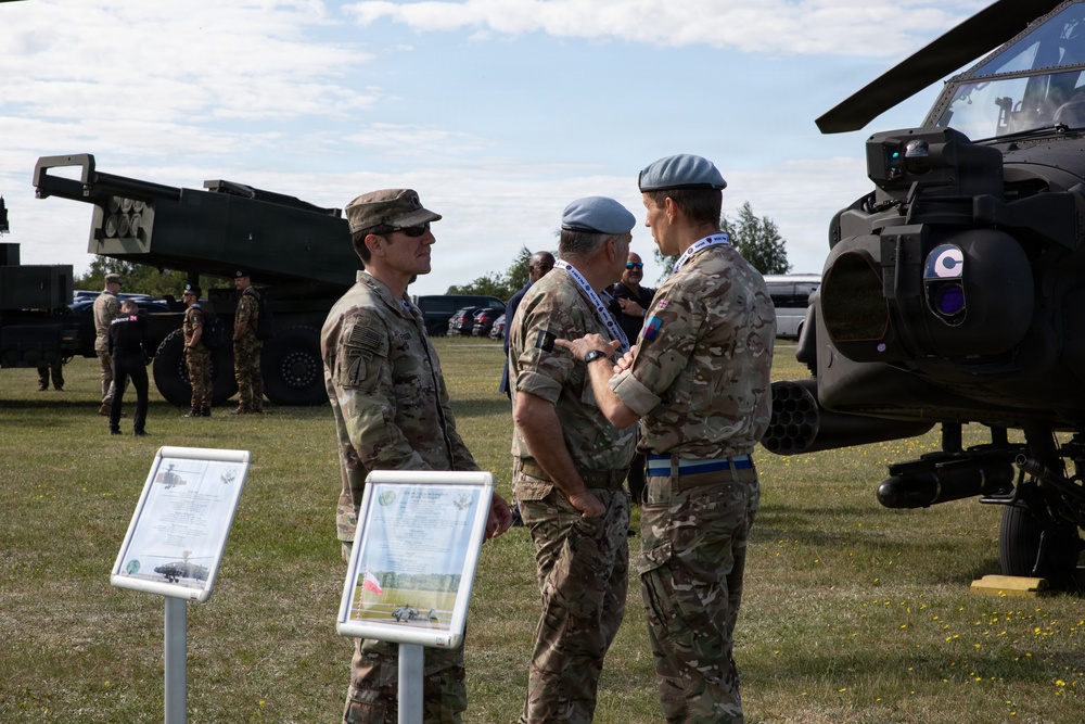 V Corps host 4th Polish Apache Initiative and 8th European HIMAR Initiative