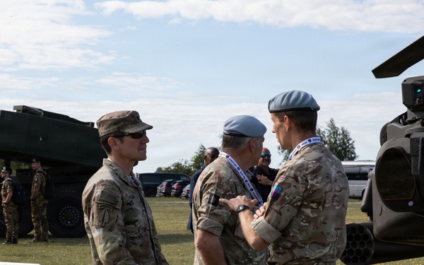 V Corps host 4th Polish Apache Initiative and 8th European HIMAR Initiative