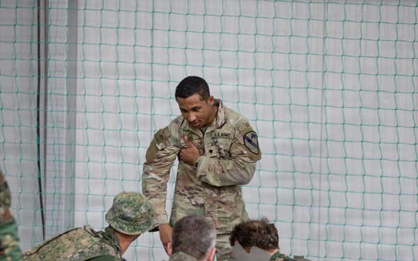 1-12 CAV Soldiers train new Lithuanian Riflemen's Union commandos