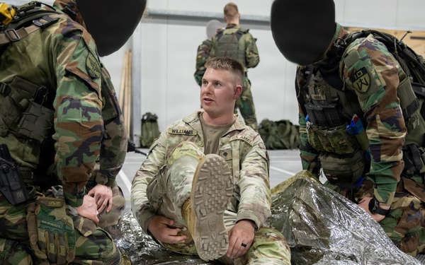 1-12 CAV Soldiers train new Lithuanian Riflemen's Union commandos
