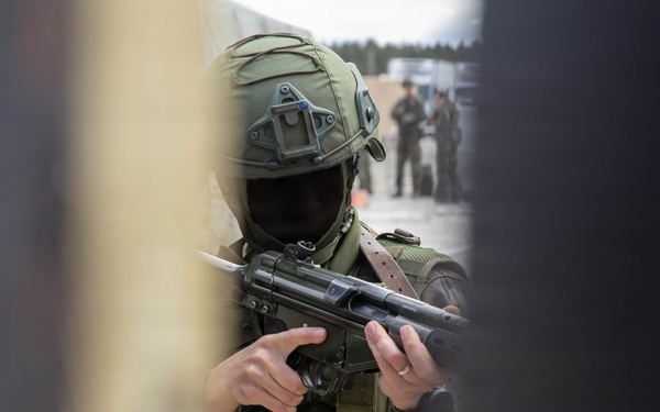 1-12 CAV Soldiers train new Lithuanian Riflemen's Union commandos