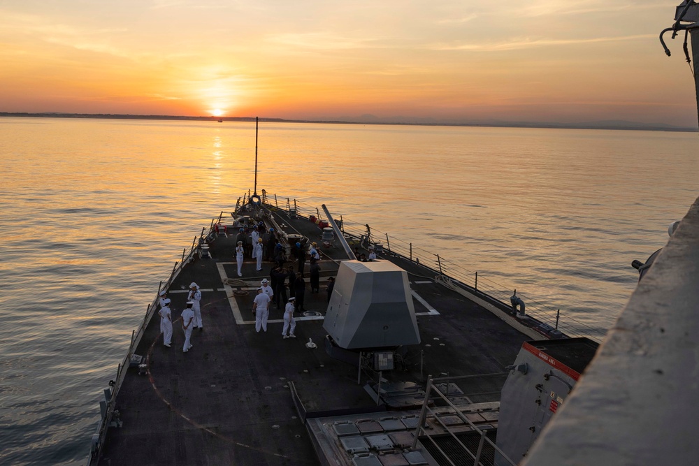 USS Bulkeley (DDG 84) returns to Naval Station Rota, June 1, 2026