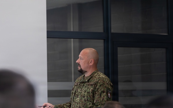 Chief of the National Guard Bureau visits Military Base Ādaži