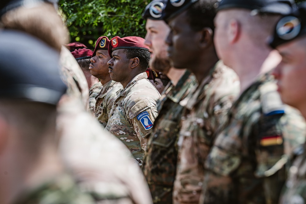 173rd Paratroopers honor the resilience of the French during D-Day 82 ceremony