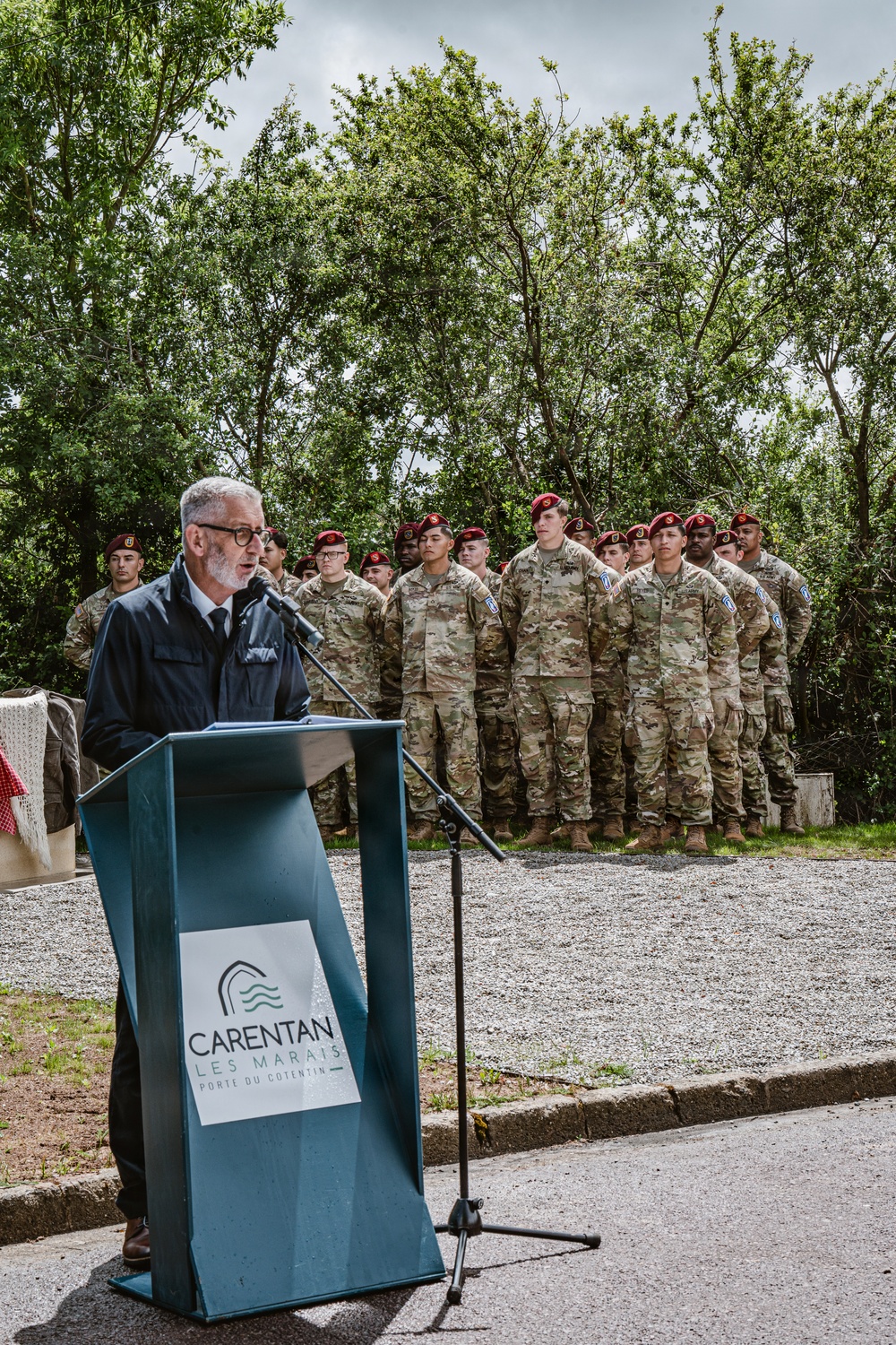 173rd Paratroopers honor the resilience of the French during D-Day 82 ceremony