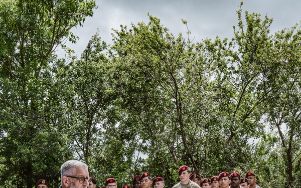 173rd Paratroopers honor the resilience of the French during D-Day 82 ceremony