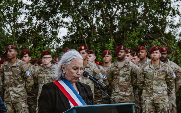173rd Paratroopers honor the resilience of the French during D-Day 82 ceremony