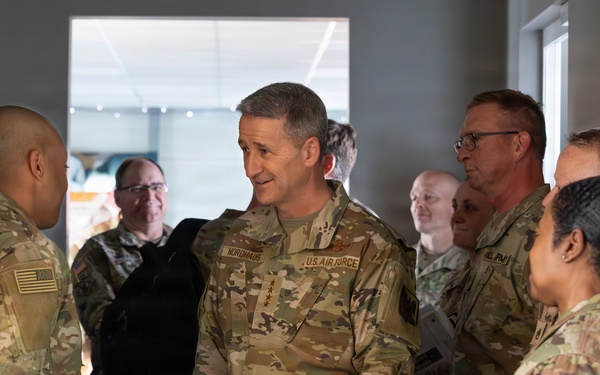 Chief of the National Guard Bureau visits Military Base Ādaži