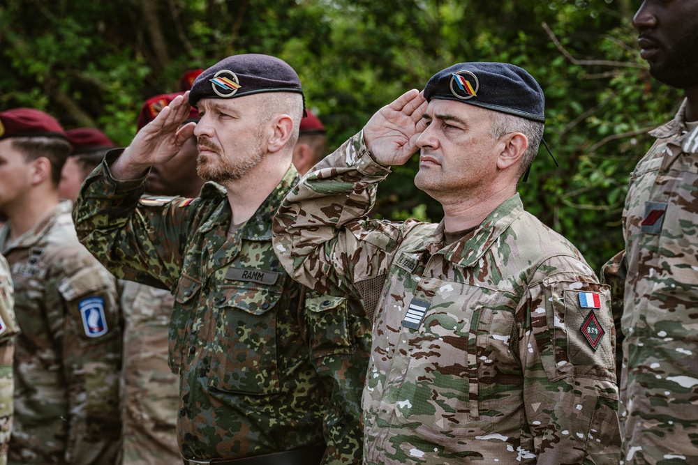 173rd Paratroopers honor the resilience of the French during D-Day 82 ceremony