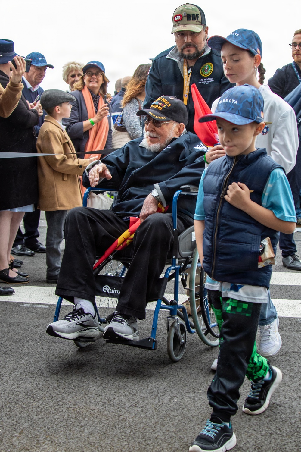 WWII veterans honored upon arrival to D-Day 82 commemoration in France