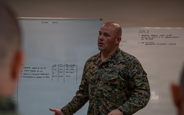 U.S. Marines participate in an integrated staff planners' course with NATO partners, allies in Romania
