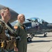 VMA-223 Harrier sundown ceremony