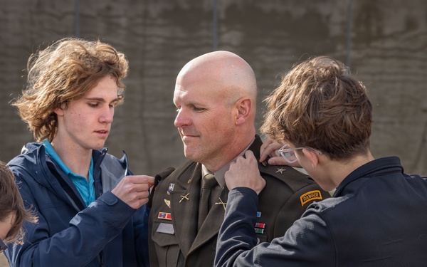 BG Matthaidess Promotion Ceremony