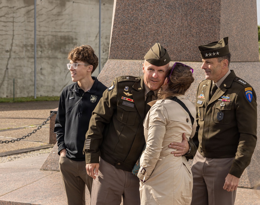 BG Matthaidess Promotion Ceremony