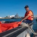Spanish Armada and U.S. Navy personnel participate in a bilateral oil spill response exercise