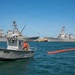 Spanish Armada and U.S. Navy personnel participate in a bilateral oil spill response exercise