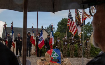 Inauguration of Pfc. Paul E. Duquette D-Day Memorial