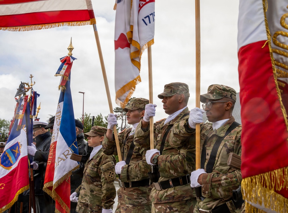 Inauguration of Pfc. Paul E. Duquette D-Day Memorial