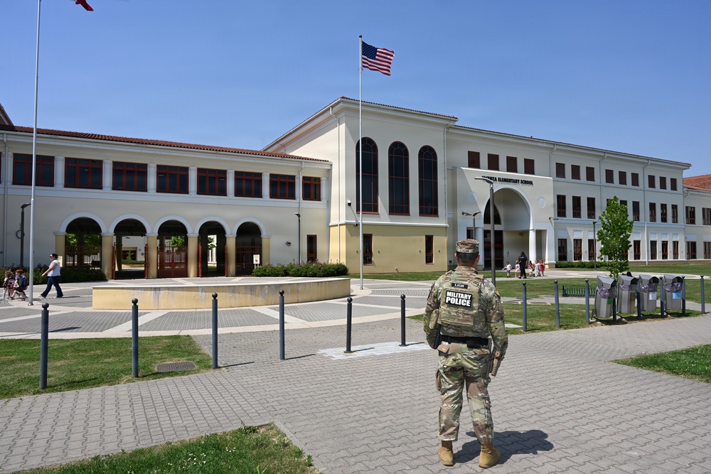 529th Military Police Company Conducts Mid-Shift Patrols