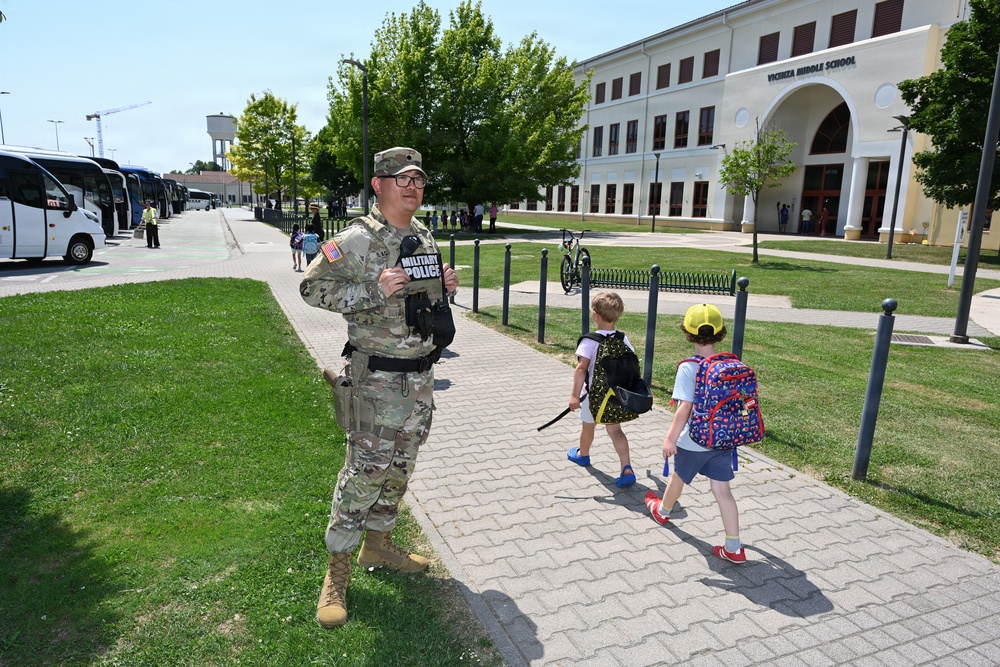 529th Military Police Company Conducts Mid-Shift Patrols
