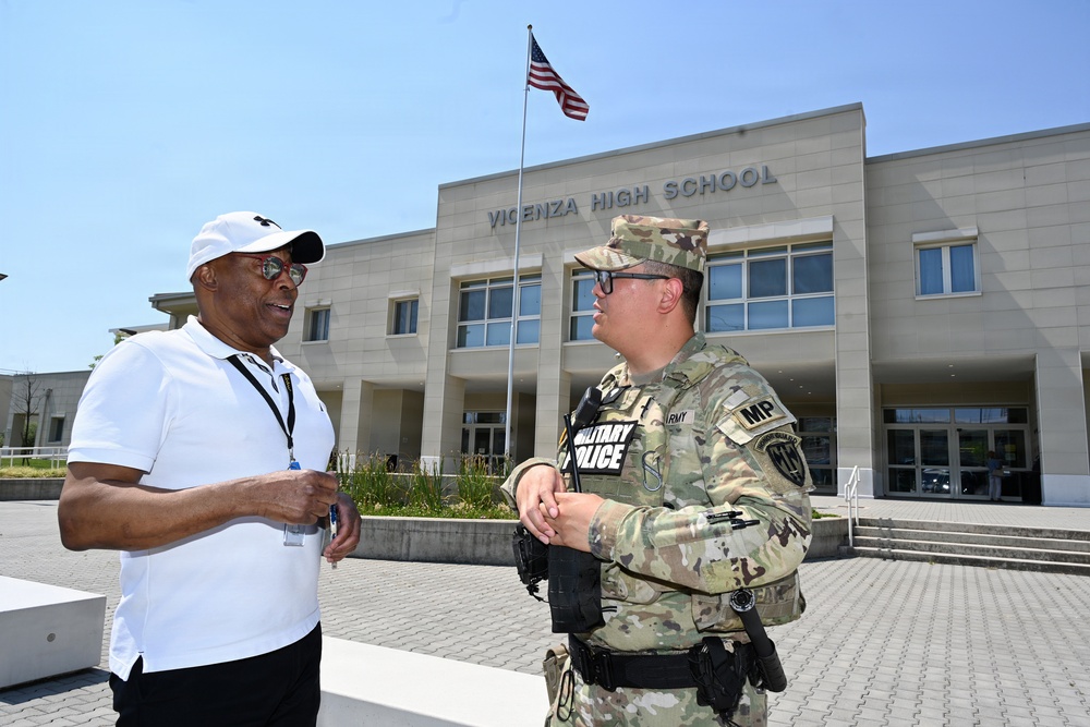 529th Military Police Company Conducts Mid-Shift Patrols