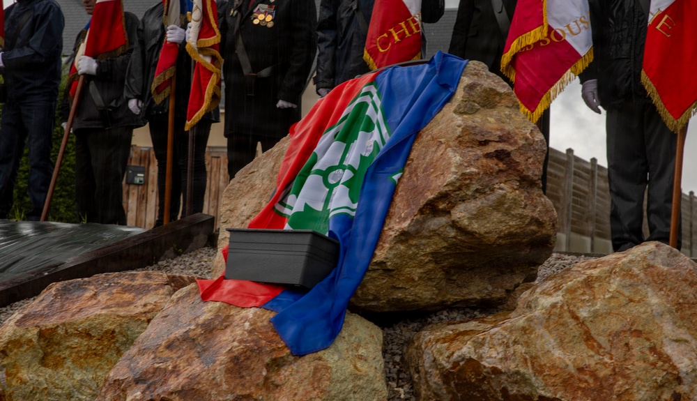 Inauguration of Pfc. Paul E. Duquette D-Day Memorial