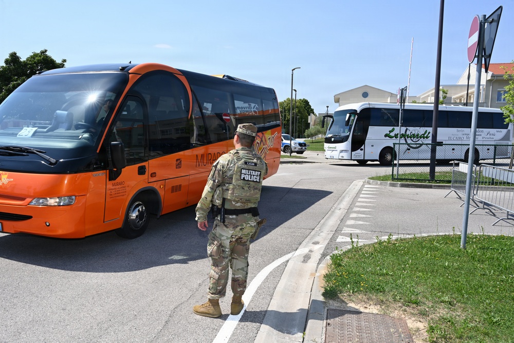 529th Military Police Company Conducts Mid-Shift Patrols