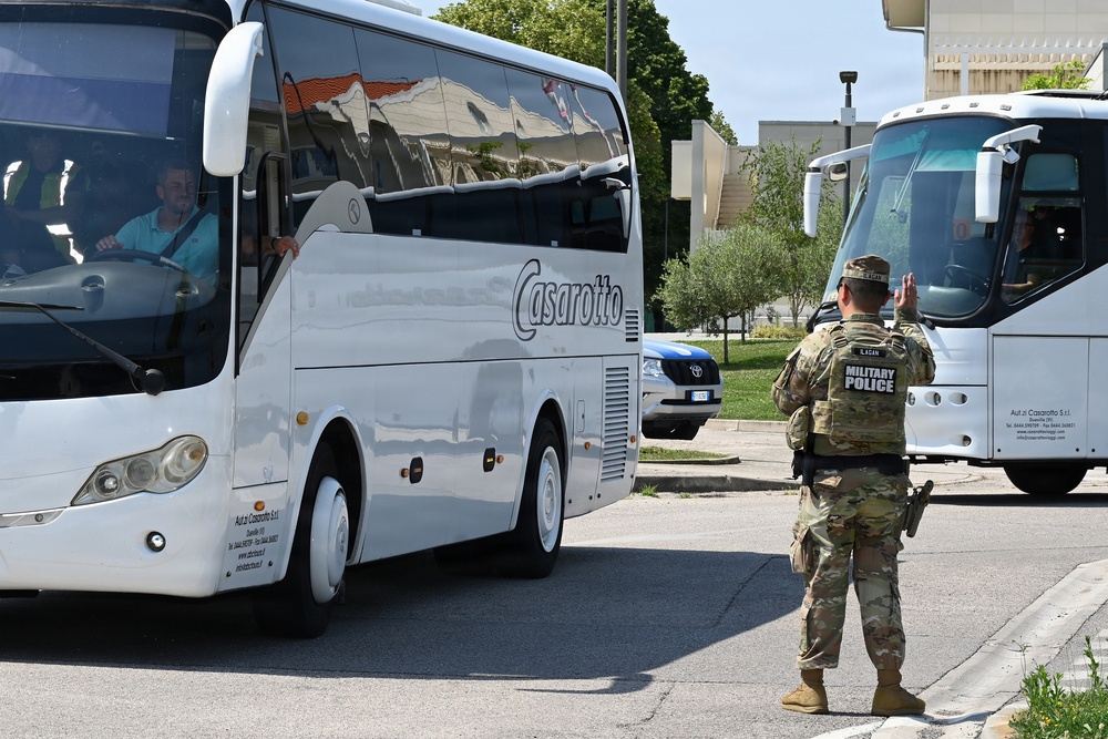 529th Military Police Company Conducts Mid-Shift Patrols