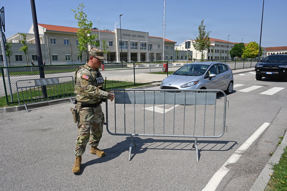 529th Military Police Company Conducts Mid-Shift Patrols