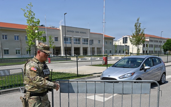 529th Military Police Company Conducts Mid-Shift Patrols