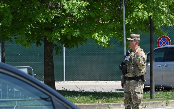 529th Military Police Company Conducts Mid-Shift Patrols