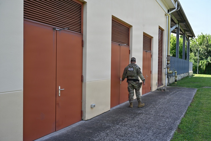 529th Military Police Company Conducts Mid-Shift Patrols