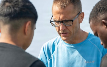Spiritual Readiness: JTF Southern Guard Marines Receive Baptism