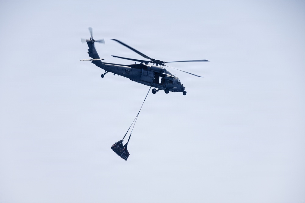 31st MEU | Vertical Replenishment aboard USS Tripoli (LHA 7)