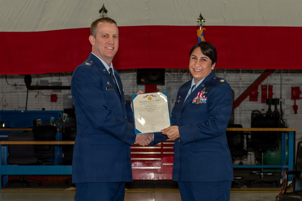 837th Cyber Operations Squadron change of command ceremony