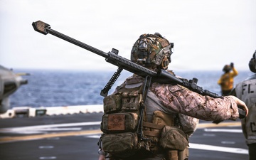 31st MEU | Aerial Snipers in UH-1Y Venom, CAS shoot