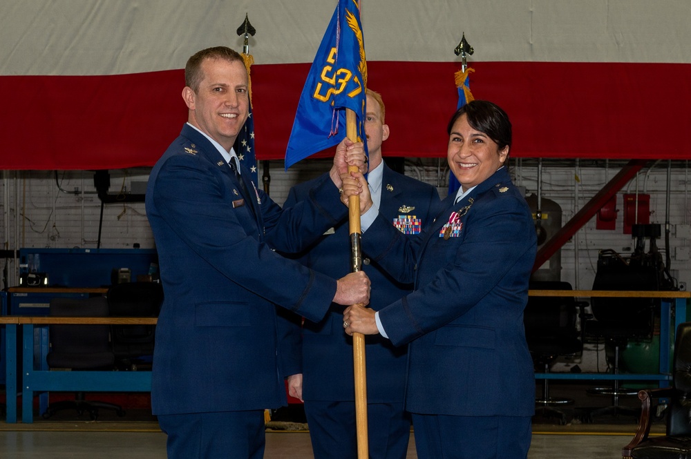 837th Cyber Operations Squadron change of command ceremony
