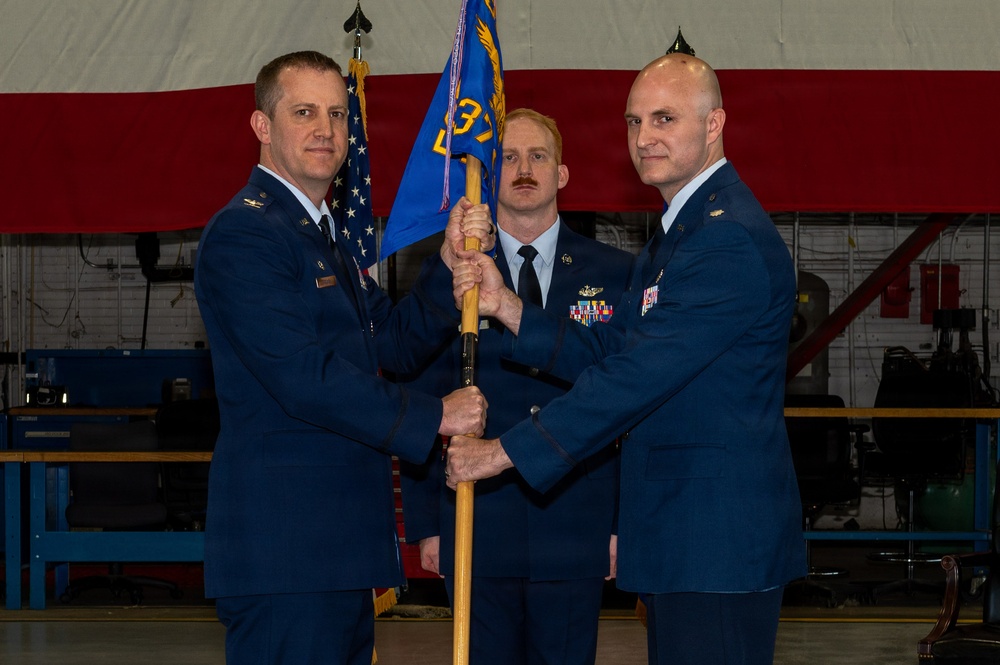 837th Cyber Operations Squadron change of command ceremony