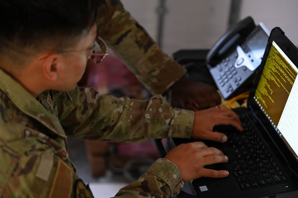 52nd Communications Squadron tests network resilience during emergency readiness exercise