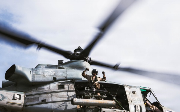 31st MEU | Aerial Snipers in UH-1Y Venom, CAS shoot