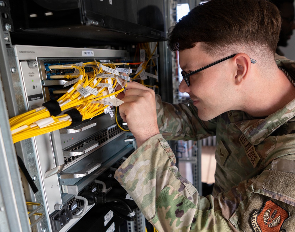 52nd Communications Squadron tests network resilience during emergency readiness exercise