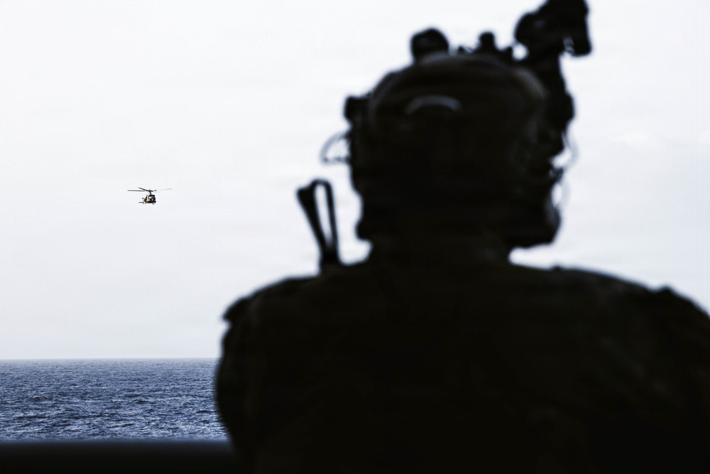 31st MEU | Aerial Snipers in UH-1Y Venom, CAS shoot