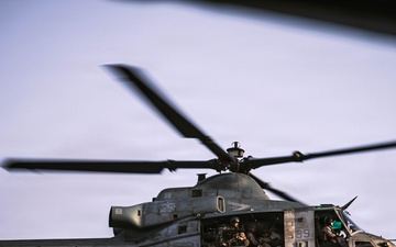 31st MEU | Aerial Snipers in UH-1Y Venom, CAS shoot