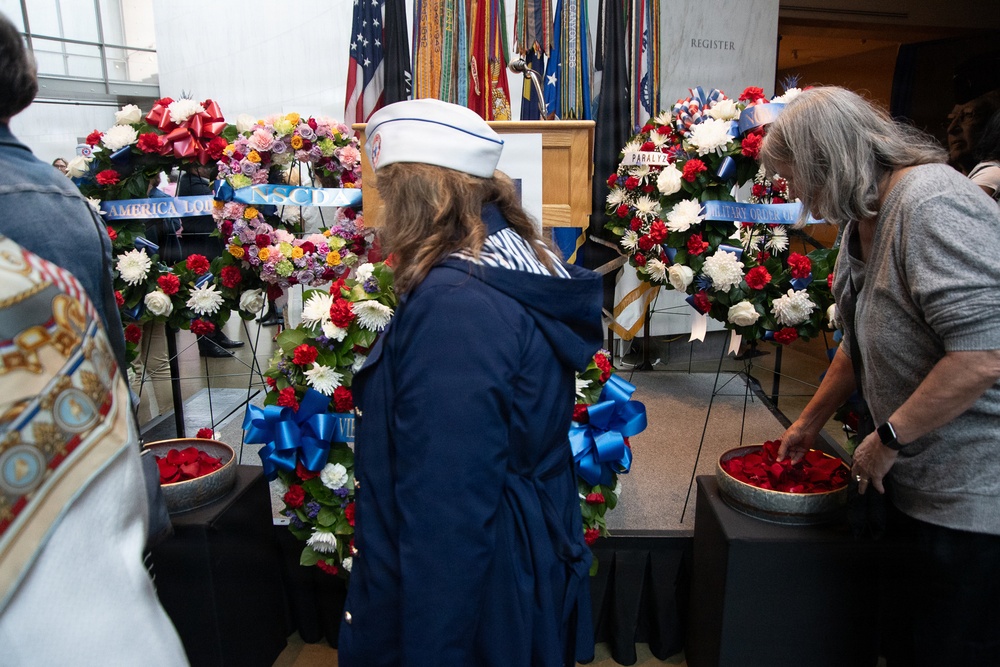 The Memorial Day Ceremonies at the Military Women's Memorial