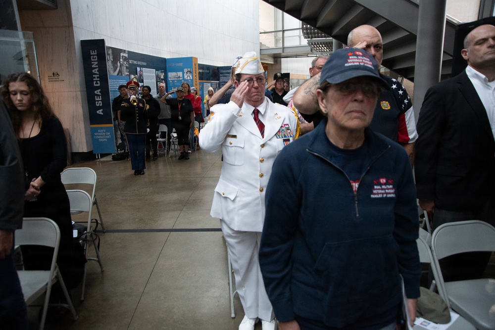 The Memorial Day Ceremonies at the Military Women's Memorial
