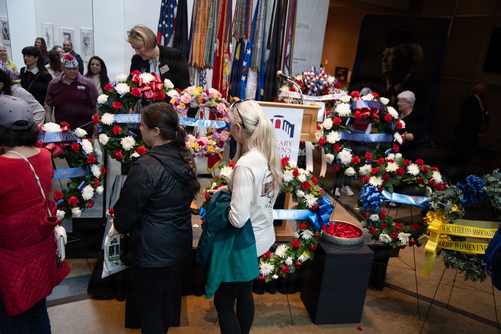 The Memorial Day Ceremonies at the Military Women's Memorial