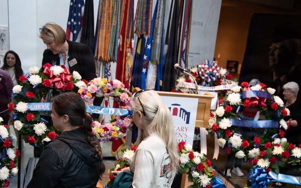 The Memorial Day Ceremonies at the Military Women's Memorial
