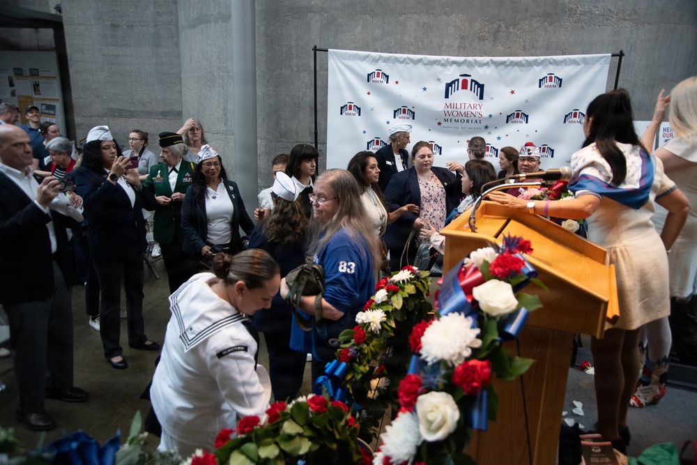 The Memorial Day Ceremonies at the Military Women's Memorial